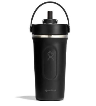 Picture of 24OZ INSULATED SHAKER BOTTLE WITH STRAW BLACK